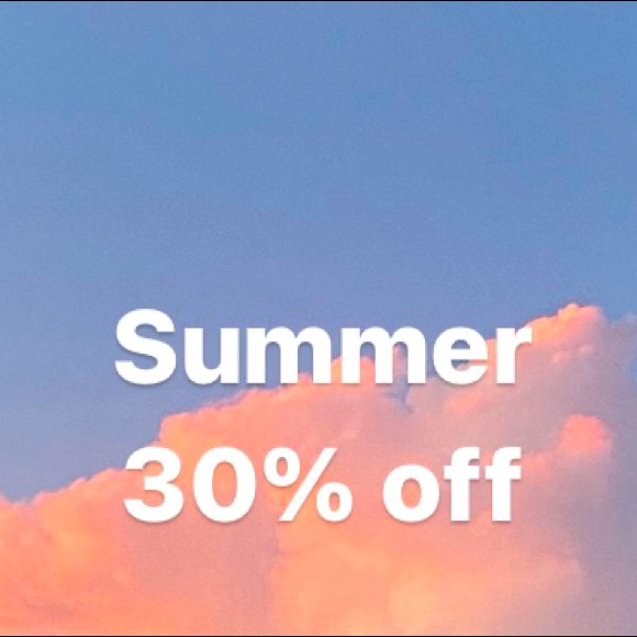 Sale Summer 30 Off